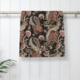 thumbnail image 5 of KLL Paisley6 Ultra Absorbent & Soft Hand Towels for Bath, Hand, Face, Gym and Spa-27.5x16in, 5 of 7