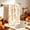 C, variant on Fall Kitchen Towels with Pumpkin and Harvest Print, Highly Absorbent Lint-Free Tea Towels for Drying Dishes, Decorative Hand Towels for Home