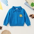 thumbnail image 4 of Younger Tree Toddler Baby Sweatshirt Girl Boy Winter Long Sleeve Pullover Blouse Shirt Clothes for 6-12 Months, 4 of 8