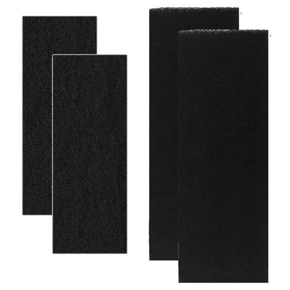 Qzbhct 2 Activated Carbon Filters for LR 3 Model, 2 Activated Carbon Filters for Nature's Miracle Cat Litter Box