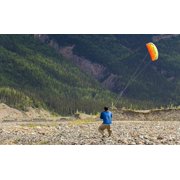 Prism Synapse 170 Foil Kite Bundle with Rainbow 75ft Tube Tail Accessory plus WBK Decals & Key Fob