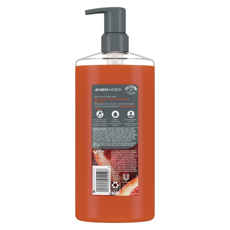Dove Men+Care Body Wash, Blood Orange and Sage, 26 oz - Walmart.com