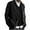 Black, variant on Xysaqa Men's Corduroy Shirt Casual Work Shacket Jacket Mens Long Sleeve Buttons Down Loose Lightweight Jacket with 3 Pockets Khaki