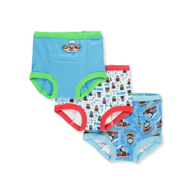 Thomas & Friends Boys' 3Pack Training Pants & Chart Set turquoise/multi, 4t