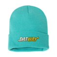 thumbnail image 1 of Adult Datway Embroidered Cuffed Knit Beanie Cap, 1 of 1