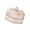 White, variant on AOOOWER Stylish 2 Layer Floral Candy Tray Durable Plastic Serving Bowl For Nut Fruits Snacks Party Home Organization