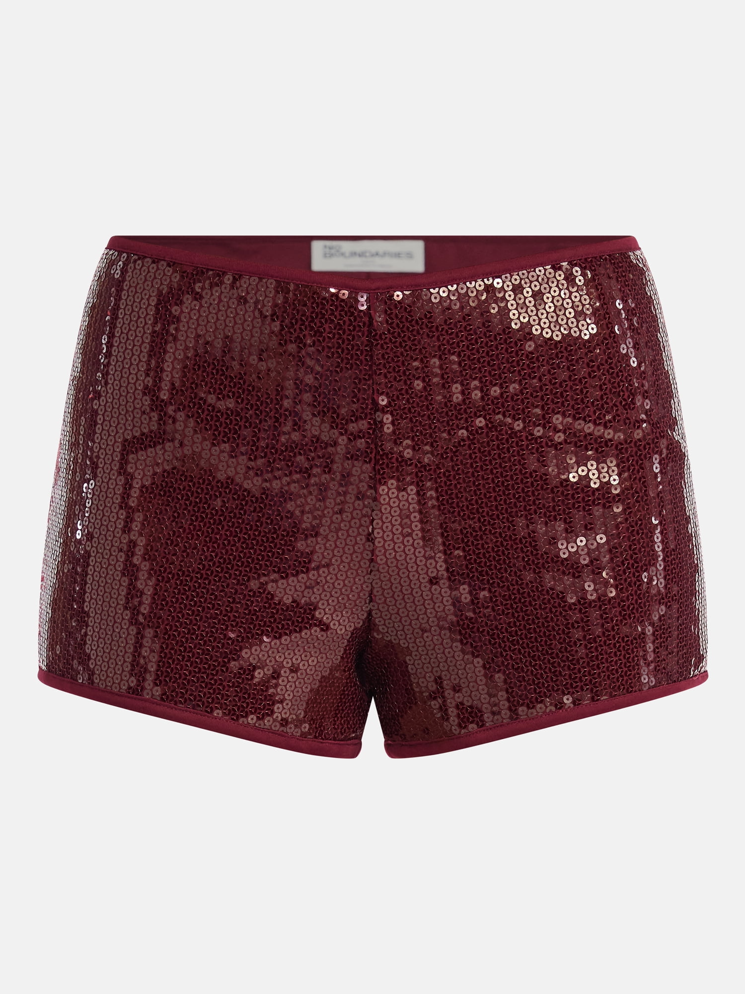 No Boundaries Sequin Hot Shorts, 2.5'' Inseam, Women's