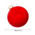 thumbnail image 3 of christmas tree Red Christmas Decoration Bell Ball 60cm Outdoor Christmas Inflatable Decorated Ball Pvc Inflatable Christmas Ball Christmas Tree De, 3 of 5