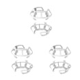 thumbnail image 3 of Tholdsy Paquete de 2 VR Game Controller Anillo protector Anti-colisión Liberación rápida Protector a prueba de golpes Reemplazo de piezas Type1 NO1, 3 of 6