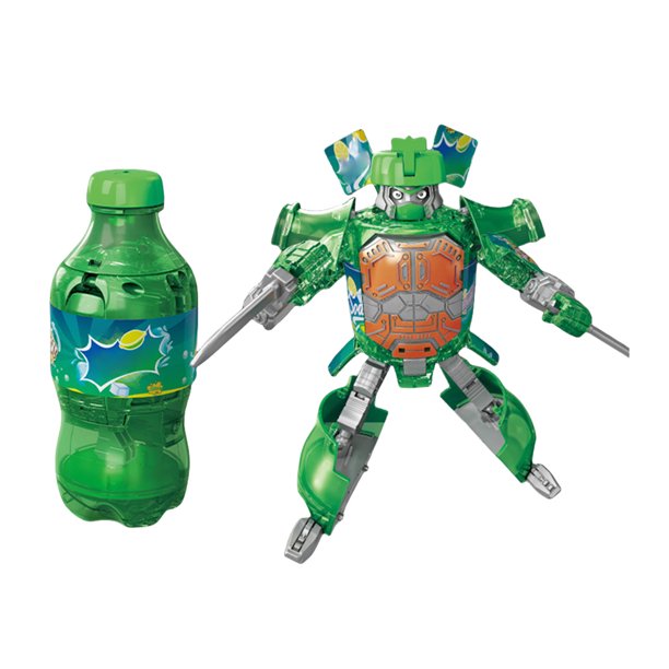 Figura Acción Del Robot Transformador Rgerghrt () Verde