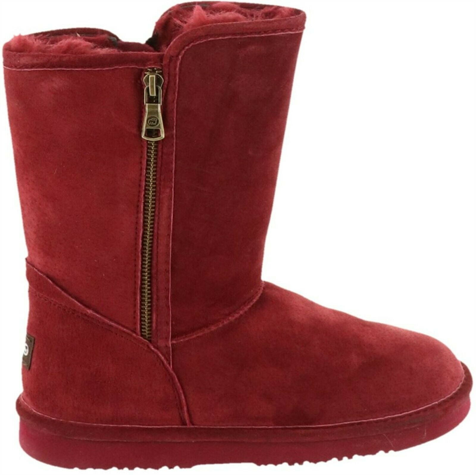 Lamo Water Stain Resistant Suede Boots Juniper Women's A298850