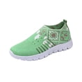 thumbnail image 3 of IEMIEMIEM Women's Athletic Shoes Slip On Walking Casual Comfort Lightweight Breathable Mesh Sock Shoe Non-Slip Tennis Running Sneakers 5.5 wide, 3 of 7
