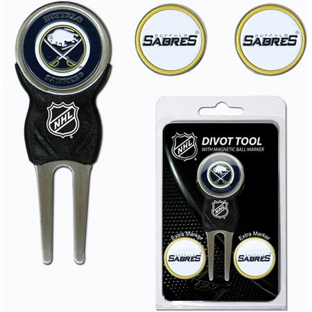 UPC 637556132451 product image for Team Golf NHL Buffalo Sabres Divot Tool Pack With 3 Golf Ball Markers | upcitemdb.com
