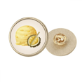 thumbnail image 1 of Broche de oro metálico circular Durian Unbranded Paletas de helado, 1 of 3