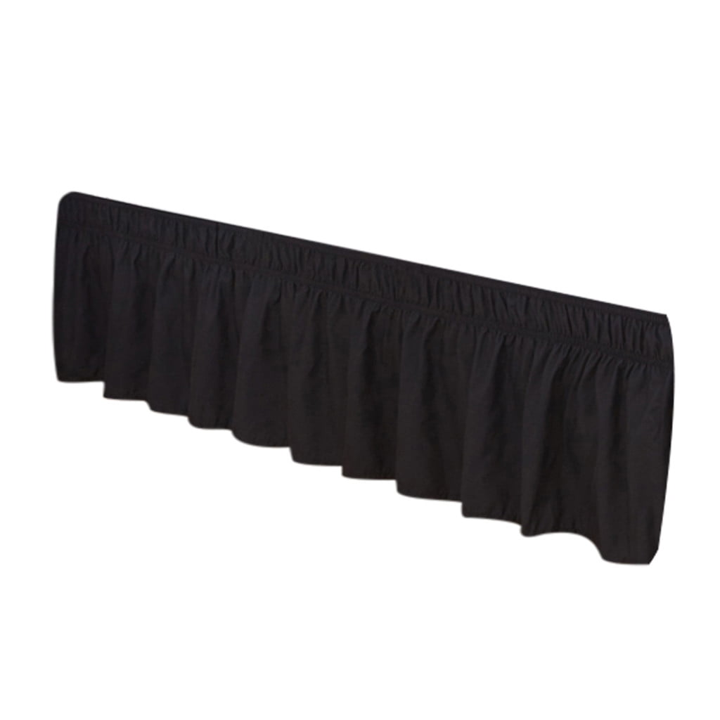 mid length pleated skirts dust ruffles