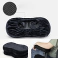 thumbnail image 1 of Cubiertas de Almohadillas de Cojín perfecl para Reposabrazos para Adultos Mayores Lavables negros, 1 of 8