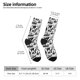 thumbnail image 2 of Balery Black White Halloween Calcetas Largas con Estampado para Hombre y Mujer – Suaves y Transpirables, Talla Única (US 5-11), 2 of 6
