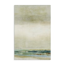 Stupell Industries Neutral Beige Beach Abstraction Abstract Painting Gallery Wrapped Canvas Art Print Wall Art, 24 x 36