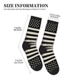 thumbnail image 3 of Athletic Socks Lupus Cancer Awareness Flag Sport Running Calf Socks Crew Socks for Men Women, 3 of 7