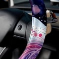 thumbnail image 5 of Starry Unicorn 14.5 Inch Printing PVC Leather Car Wheel Covers Auto Accessories Steering Wheel Cover, 5 of 6
