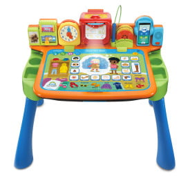 VTech Explore and Write Activity Desk Transforms Into Easel Chalkboard for Kids 80-195800 Multicoloured for sale online 