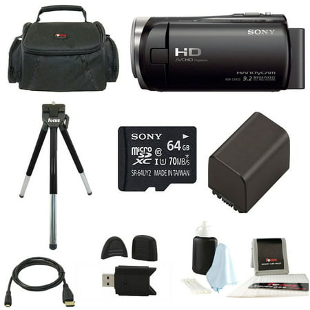 Sony HDR-CX455 Handycam Full HD 1080p Camcorder with Accessory (Best Handycam With Projector)
