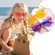 thumbnail image 2 of Nuevas gafas de sol infantiles con diseño de corazón de melocotón, color caramelo, con personalidad, para cumpleaños, viajes y protección solar., 2 of 7