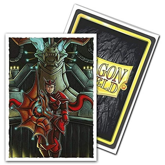 Arcane Tinmen ATM12045 Dragon Shield Art Sleeves Matte Emperor Scion Portrait Card Game - 100 Piece