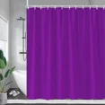 thumbnail image 6 of Simple Modern European style Shower Curtain Blue Purple Green Red Color Pattern Bathroom Polyester Cloth Hanging Curtains Sets, 6 of 7