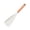 White, variant on Heat Resistant Silicone Spatula Wooden Handle Kitchen Turner Non-Stick Cookware Baking Tool Culinary Gadgets Black
