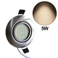 thumbnail image 1 of Led Recessed Spotlight Flat Dimmable 5W Bathroom Recessed Light 3000K Warm White, 1 of 10