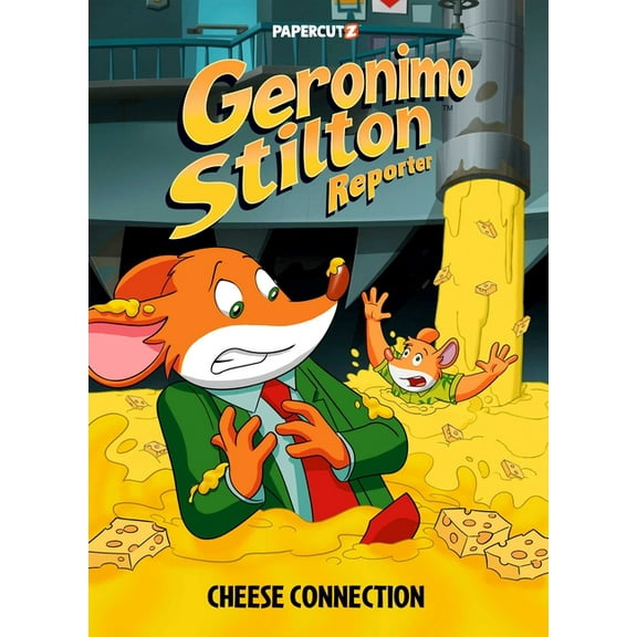 Geronimo Stilton Reporter Graphic Novels Geronimo Stilton Reporter Vol. 19: Cheese Connection, Book 19, (Hardcover)