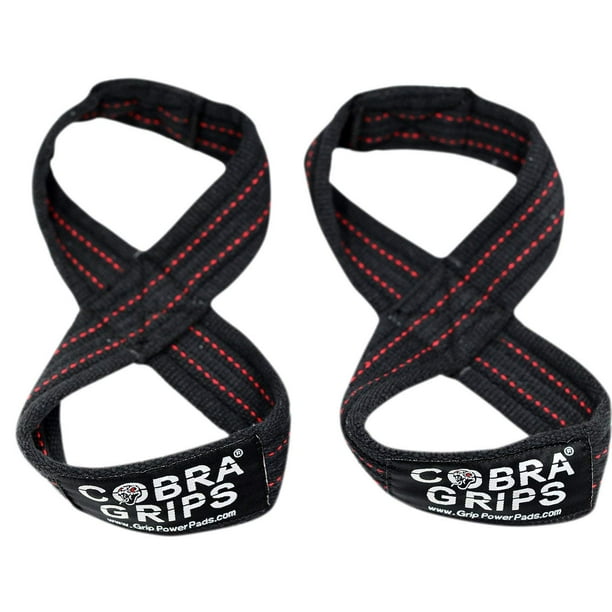 Grip Power Pads Deadlift Straps BEST LIFTING STRAPS ON THE MARKET! Figure 8 Lifting Straps are