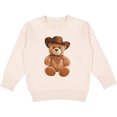 thumbnail image 2 of Inktastic Cowboy Teddy Bear Bandana Kids Toddler Sweatshirt, 2 of 4