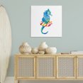 thumbnail image 4 of Stupell Industries Coastal Summer Float Seahorse Canvas Art, 36 x 36, by Lanie Loreth, 4 of 8