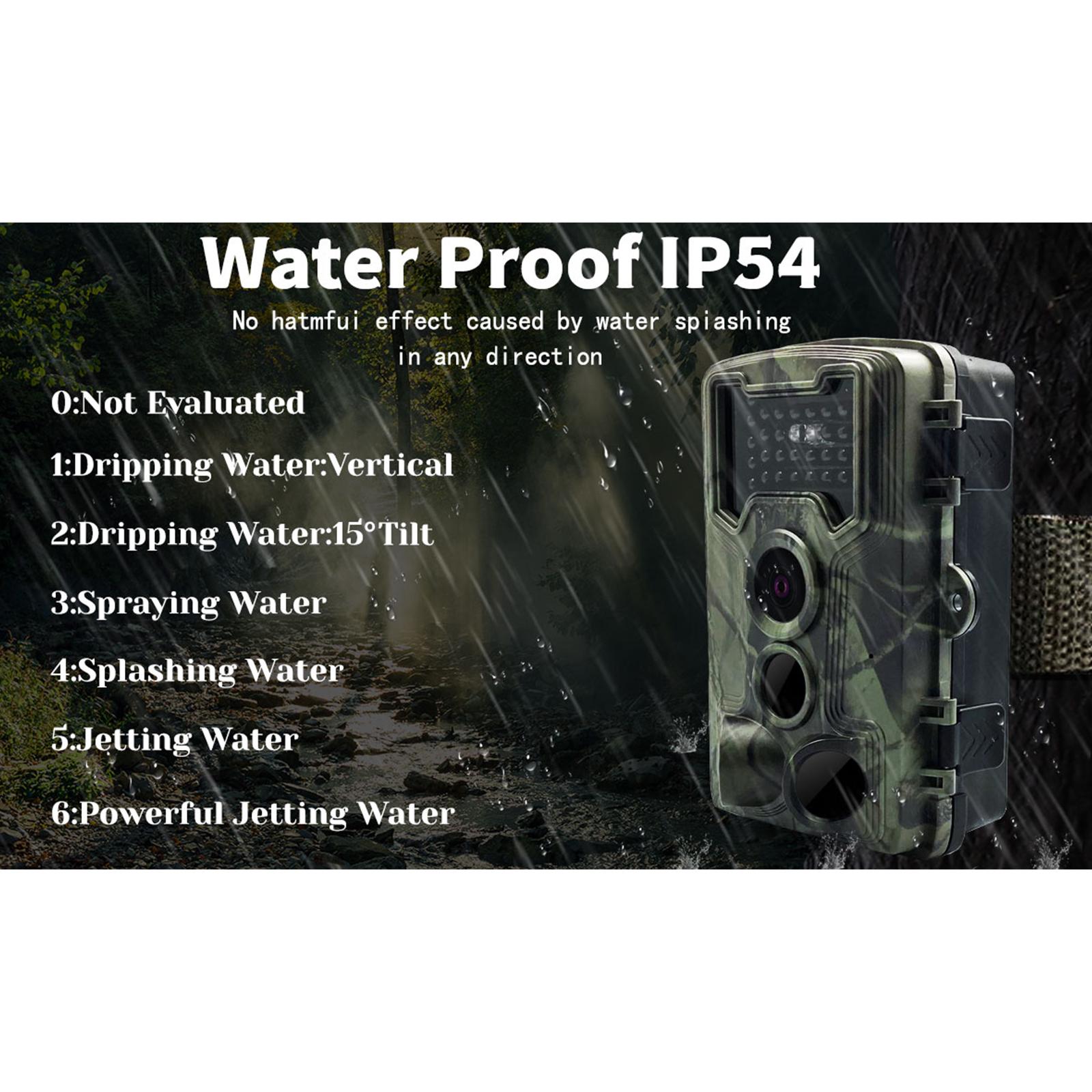 Trail Camera 16MP 1080P F with Night View 120 degreeWide Camera Lens 2.0 inch LCD - image 5 of 8
