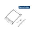 thumbnail image 4 of Unique Bargains Stainless Steel Polished Silver Tone Buckle, for 18mm Width Watch Band with Spring Bar, 4 of 6