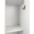 thumbnail image 2 of Make to order allow 3 months.FixtureDisplays® Mobile Floor Display For Rings, White Rack Stand, Anti-theft Ring Organizer with Wheels & Sign Holder 11054, 2 of 5