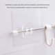 thumbnail image 5 of Advancent Ganchos de baño Recableght, perchero de pared autoadhesivo, estante adhesivo de plástico sin rastro para estante de cocina, estante de Type3 NO3 Advancent HA001383-01, 5 of 6