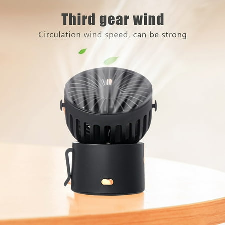 

GiliGiliso Clearance F852 Desktop Spray Dual-Port Angle Adjustment Three-Gear Usb Small Fan