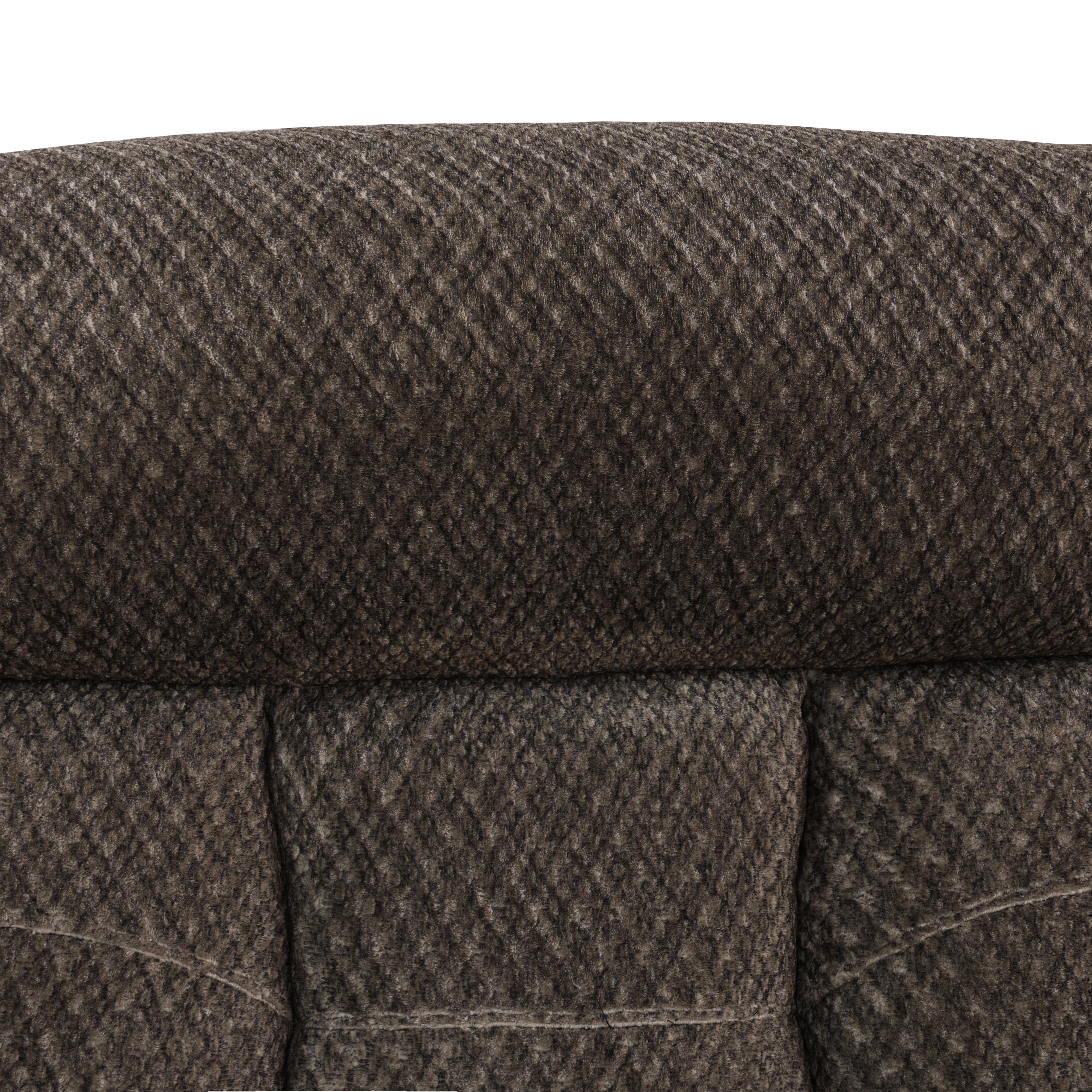 MAYEERTY Corduroy Recliner Sofa, 3-Seater Ergonomic Reclining Couch, Premium Scratch-Resistant Fabric for Living Room & Family Lounge