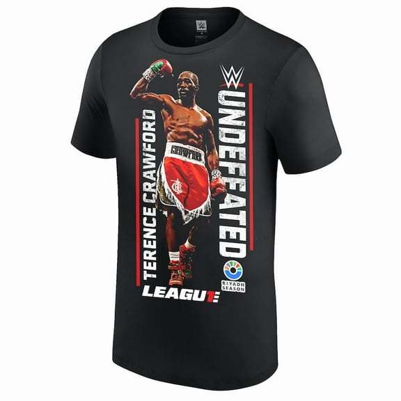Men's Black SmackDown Terence Crawford T-Shirt