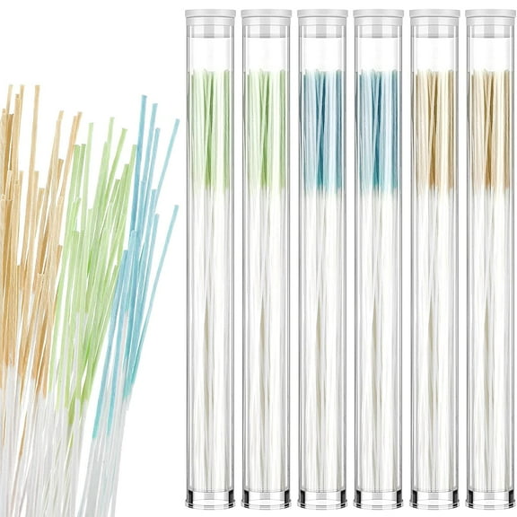 360 Pieces Ear Hole Floss Earrings Hole Cleaner Disposable Piercing Aftercare Cleaner Earrings Piercing Cleaning Line Ear Piercing Care Cleaning Tool for Girls Women Men (Green, Blue, Brown)