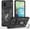 Black, variant on HCTian for A71 5G Phone Case with Camera Cover,360° Rotate Magnetic Ring Kickstand Military Double Armor Rugged Heavy Duty Full Body Shockproof Shell for A71 5G Cases