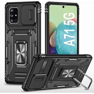 HCTian pour Samsung Galaxy A54 5G Cas, Galaxy A54 Case avec Kickstand caméra couverture Diapositive, militaire robuste lourde fonction Shockproof Shell A54 5G Affaires téléphoniques,