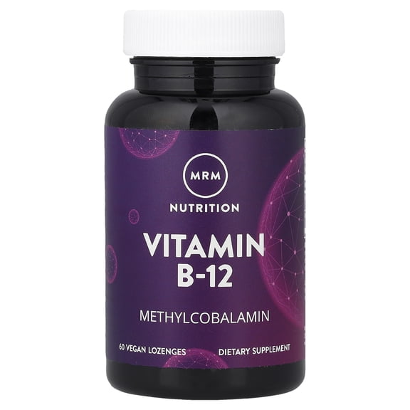 MRM Nutrition Vitamin B-12, 60 Vegan Lozenges