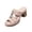 Pink_019, variant on Domuza Block Heel Sandals for Women 2026 Summer Open Toe Chunky Platform Wedges Non-Slip Casual Hollow Out Lightweight Shoes Black 7.5（EU-39）