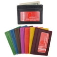 thumbnail image 2 of Slim and Sleek Genuine Leather Credit Card Holder with ID Window 270 CF, 2 of 47