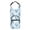 Bluebell, variant on Iauyy Adjustable Strap Water Bottle Carrier Holder Pouch Bag for Outdoor Hiking Sports, Gray Coconut Shells, 20-40oz