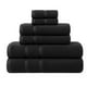 thumbnail image 1 of Juego de 6 Toallas de Microfibra Suaves y Absorbentes Negro | Cuerpo, Manos y Facial | Kyuden Home KYUDEN HOME Classy, 1 of 4